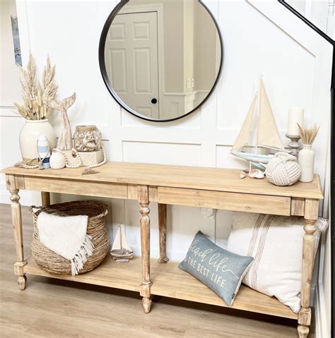 10 Coastal Entryway Table Ideas Add A Beach Themed Accent To Your