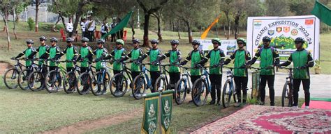 Army Cycle Expedition Flagged Off From Pithoragarh To Adi Kailash