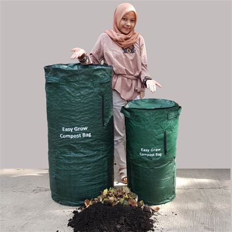 compost bag  liter bio activator tas komposter easy grow