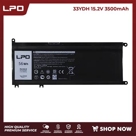 LPO Laptop Battery 33YDH Battery For Dell Inspiron 13 7353 17 7000 7773