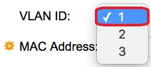 Configure Static Mac Address On The Sx And Sg X Series Stackable