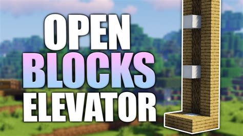 Openblocks Elevator Mod De Ascensores