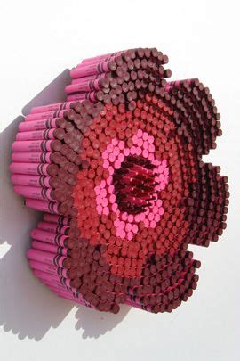 Crayon Sculpture Artist Herb Williams The Design Inspiration Craft