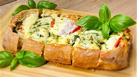 Italienisches Streetfood Gef Lltes Ciabatta Geschmacksintensive