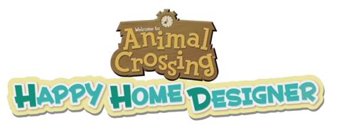 Image - Animal Crossing Happy Home Designer logo.png | Amiibo Wiki ...