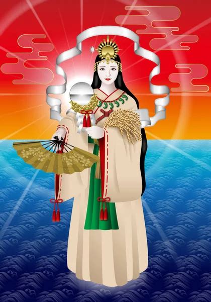 Ilustraci N De Amaterasu Okami Amaterasu Omikami La Diosa Del Sol