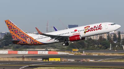 PK BGR Boeing 737 86N Batik Air Corvin Y JetPhotos