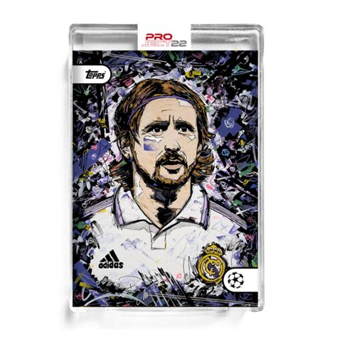 Project22 Luka Modric By Ivan Beslic Topps UK