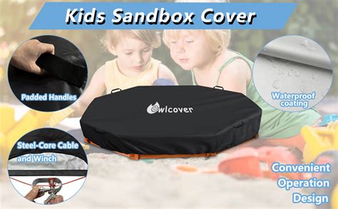 Octagon Sandboxes Coverwaterproofanti Uv Kids Outdoor