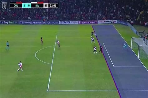 Colón River Las Polémicas Posiciones De Wanchope Ábila En El Gol Que