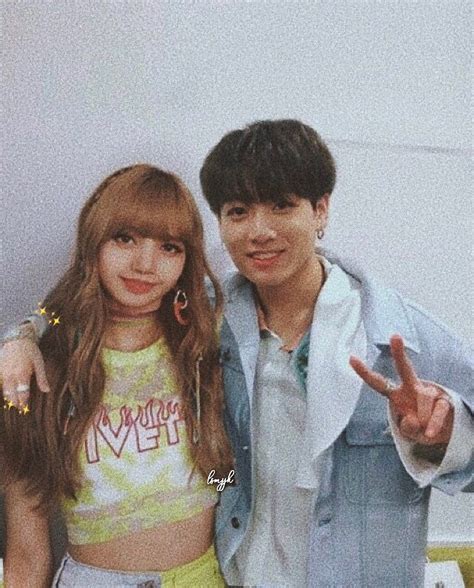 Whats With Lisa And Jungkook Matchy Rings Like Im Stopping Myself To Not Assume Things But Its