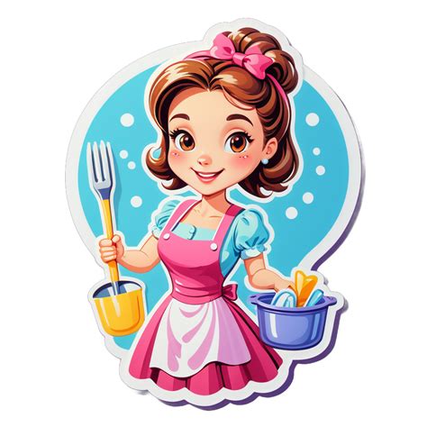 I Made An Ai Sticker Of Housewife