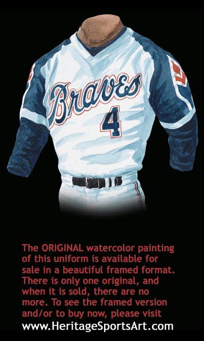 Atlanta Braves Uniform and Team History | Heritage Uniforms and Jerseys