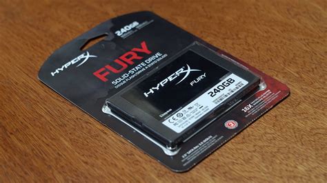 Kingston HyperX Fury 240GB SATAIII SSD Review