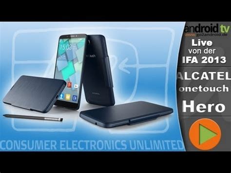 Ger Alcatel Onetouch Hero Ifa Android Tv Youtube