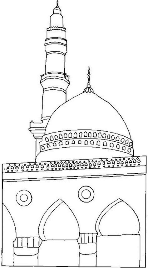 Kaaba Coloring Page