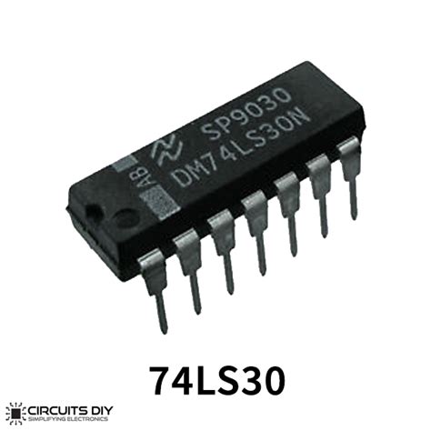 74LS30 - 8 Input NAND Logic Gate IC - Datasheet