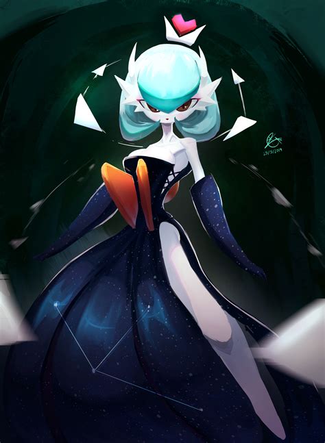 ArtStation - Mega Gardevoir Shiny Fanart