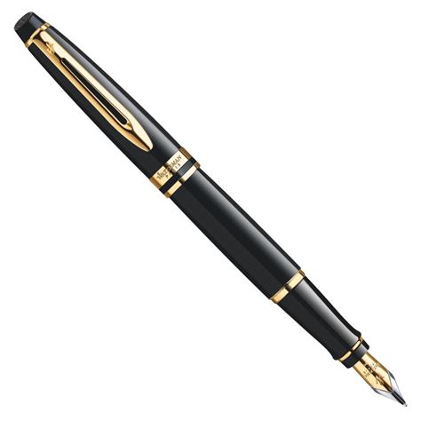 Waterman Expert 3 Black Gold Trim Fountain Pen – Fountain Pen Hospital