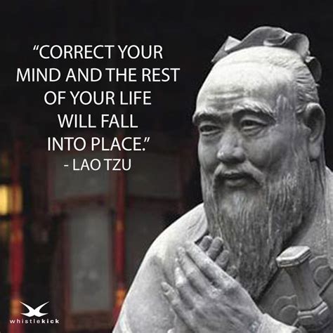 A Statue With A Quote On It That Says Correct Your Mind And The Rest