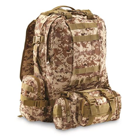 Red Rock Outdoor Gear Diplomat Backpack - 299865, Military Style ...