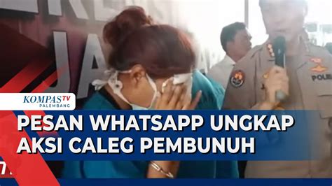 Gara Gara Cinta Segitiga Caleg Bunuh Seorang Wanita Pesan Whatsapp