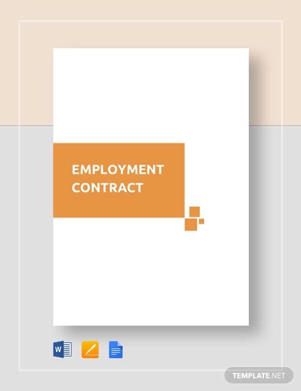 Employment Contract - 21+ Examples, Format, Pdf, Tips