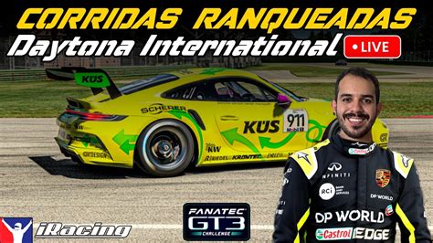 IRacing AO VIVO Tentando Sobreviver Em Daytona International GT3