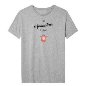 Tee Shirt Élu animateur de l année La Boutique JeSuisAnimateur fr