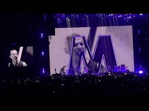 4K Never Let Me Down Depeche Mode Krakow Tauron Arena 05 08 2023 YouTube