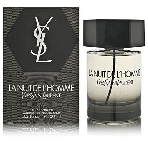 Yves Saint Laurent Ysl L Homme La Nuit Men Eau De Toilette Edt 3 3 Fluid Ounce Perfume Men