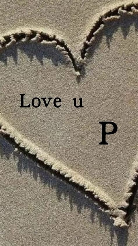 Alphabet P In Love