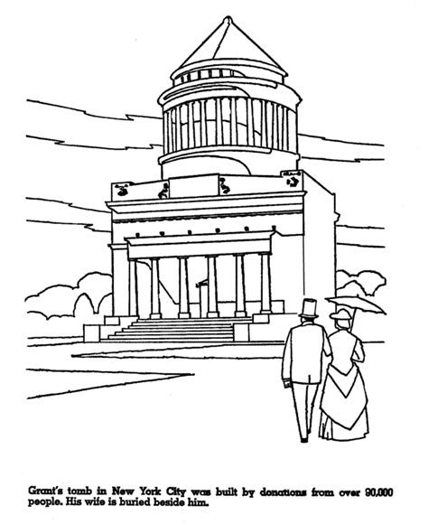 Ulysses S Grant Coloring Page Coloring Pages