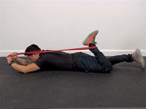 Band Assisted Quadriceps Stretch — Rehab Hero