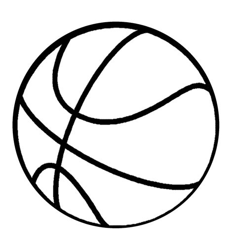 Free Basketball Color Pages Activity Shelter