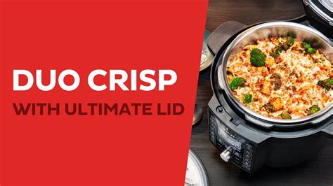 Duo Crisp With Ultimate Lid Air Fryer And Instant Pot Youtube