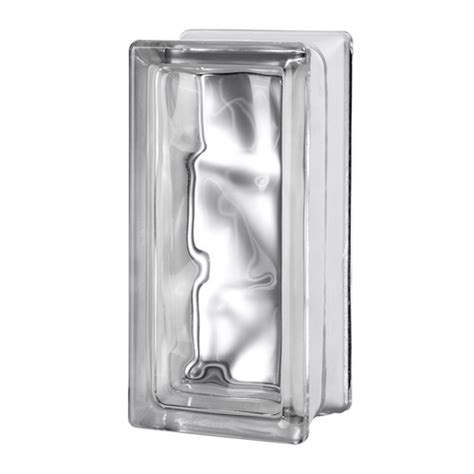 Seves 122663 Xcp10 Glass Block 8 H X 4 W X 3 D Nubio Pack Of 10