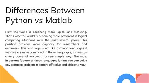 PPT Python Vs Matlab Which One Is More Effective PowerPoint