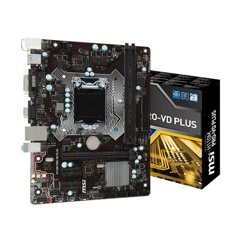 Msi H110m Pro Vh Plus Ddr4 6th7th Genlga1151 Mainboard