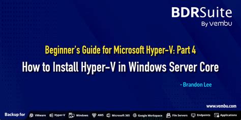 Beginners Guide For Microsoft Hyper V How To Install Microsoft Hyper V