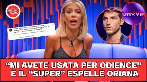 Oriana ESPULSA Dal Gran Hermano VIP YouTube