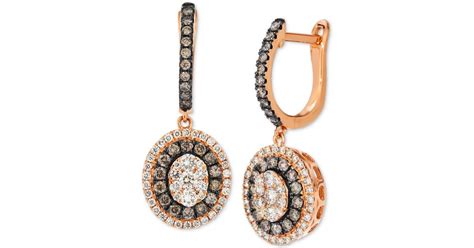 Le Vian Chocolate Diamond Nude Diamond Drop Earrings Ct T W In