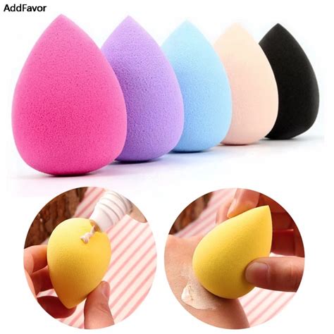 Addfavor Makeup Sponge Flawless Facial Beauty Powder Cosmetic Puff Soft Waterdrop Foundation