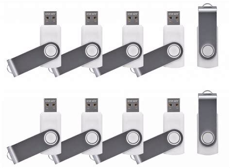 Bulk Usb Flash Drives 1gb Swivel Thumb Drives Multi Pack