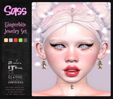 Second Life Marketplace Sass [gingerbite Set] ♥ Meshbody Classic ♥