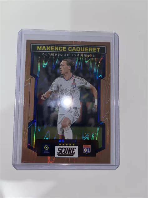 Panini Score Ligue Maxence Caqueret Ol Eur