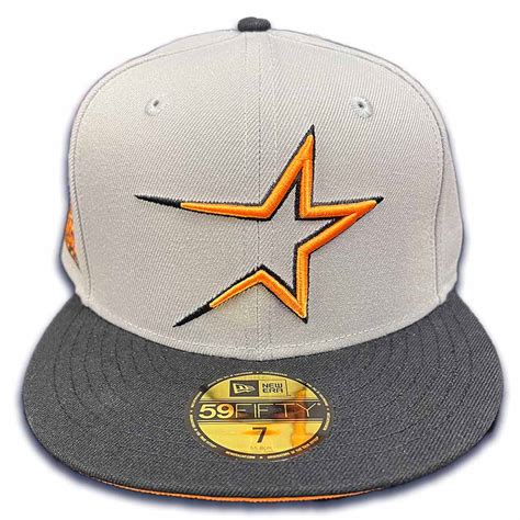 Houston Astros Gray Two Tone 35th Anniversary Patch Orange UV 59FIFTY ...