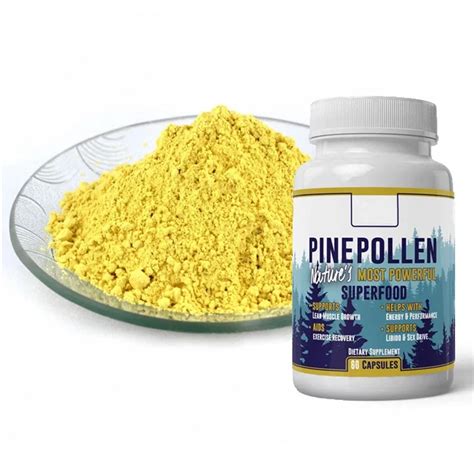 Pine Pollen Capsules Wild Warrior Nutrition