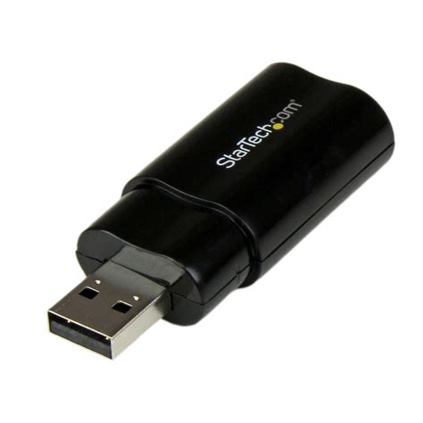 Amazon Startech Usb Stereo Audio Adapter External Sound Card