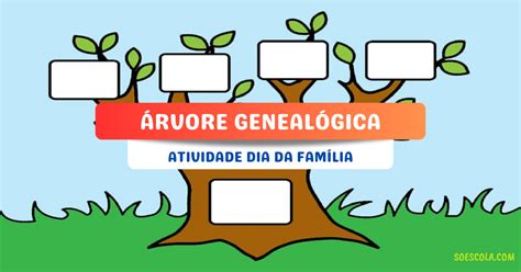 Atividade Dia da Família Árvore Genealógica